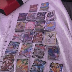 Pokemon Card Collection - Red, Blue, Yellow Highlights